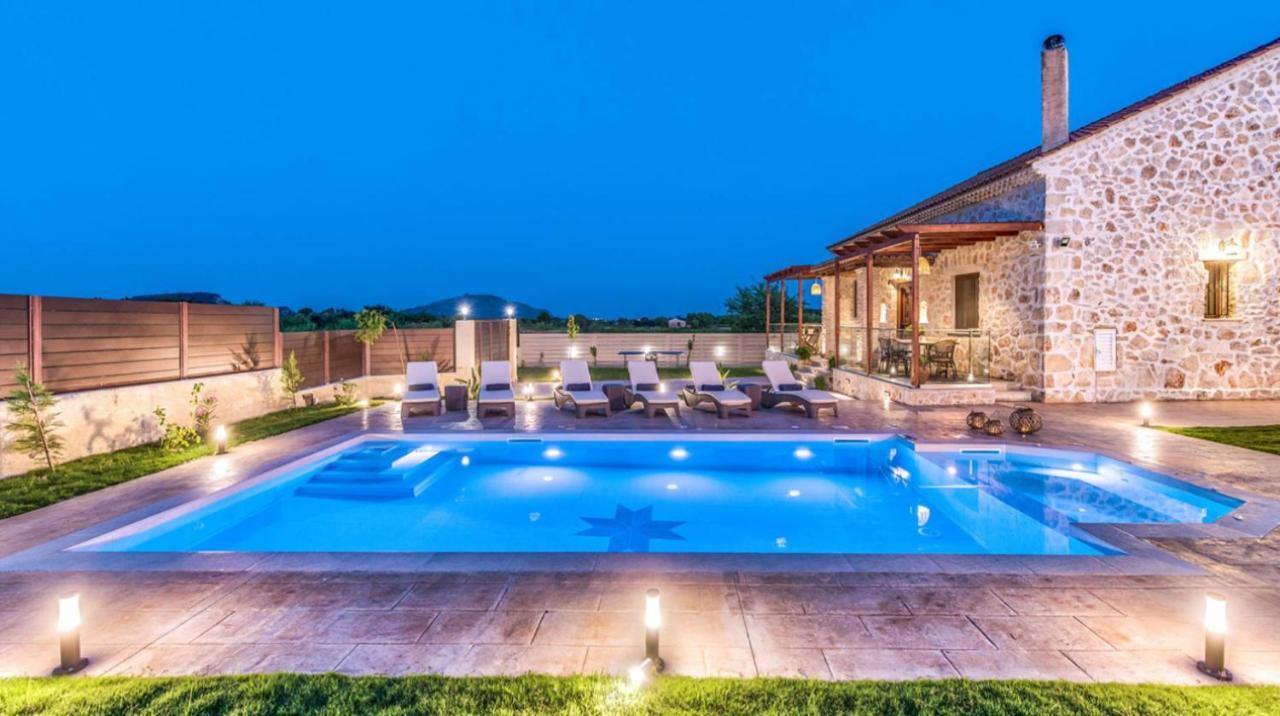 Zante Poolside Paradise - La Vite Stone Villa Kalipádhon エクステリア 写真
