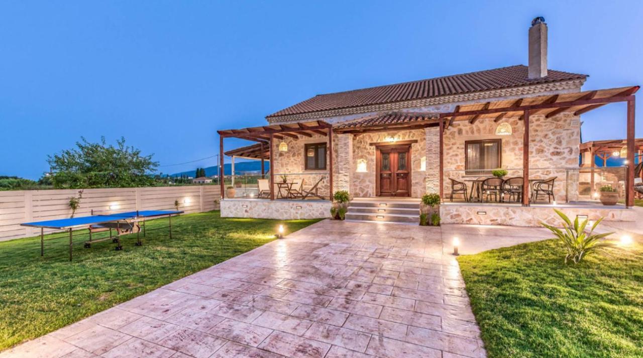 Zante Poolside Paradise - La Vite Stone Villa Kalipádhon エクステリア 写真