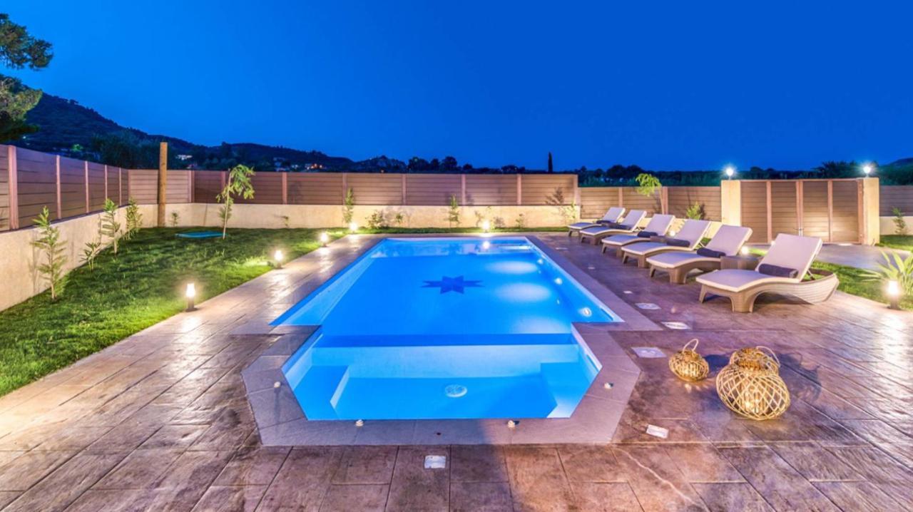 Zante Poolside Paradise - La Vite Stone Villa Kalipádhon エクステリア 写真