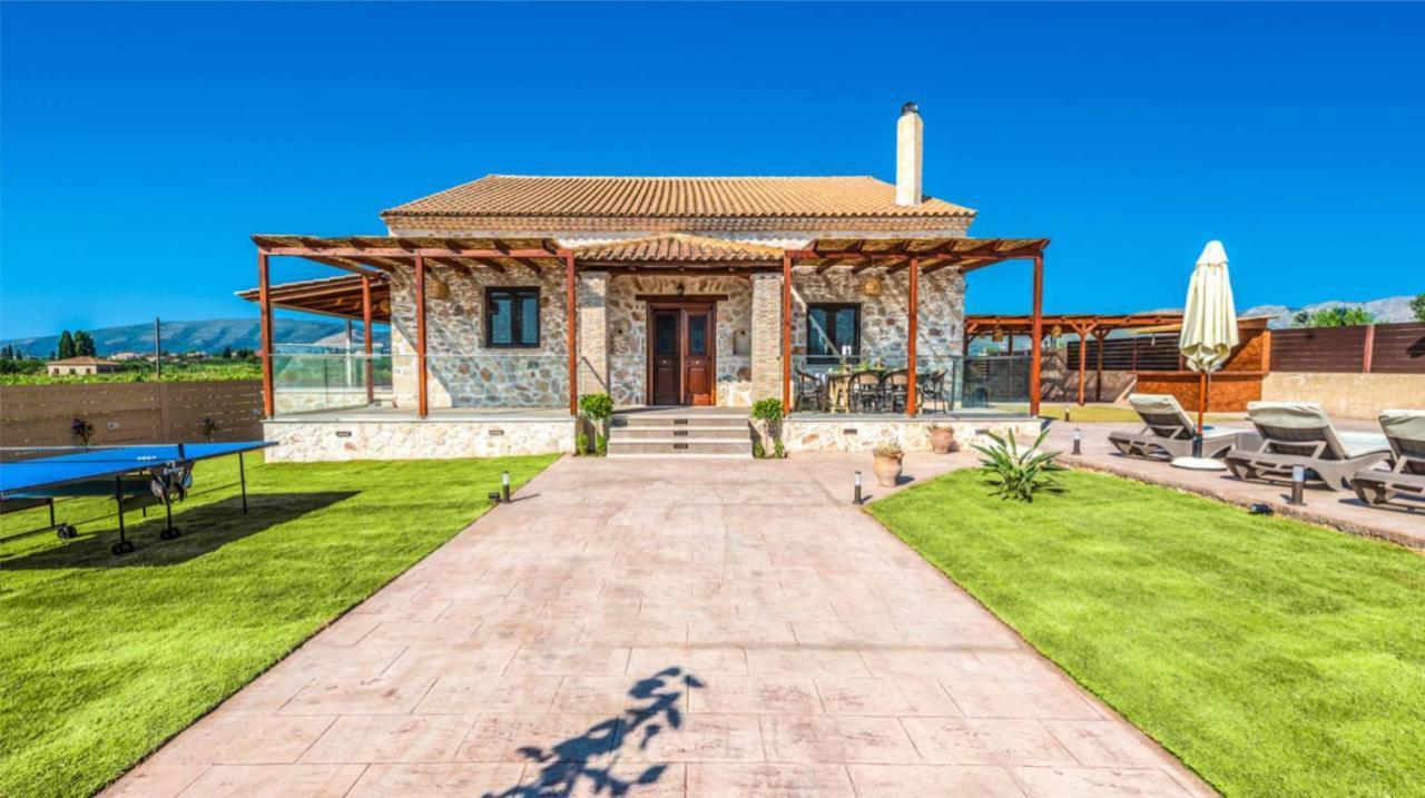 Zante Poolside Paradise - La Vite Stone Villa Kalipádhon エクステリア 写真