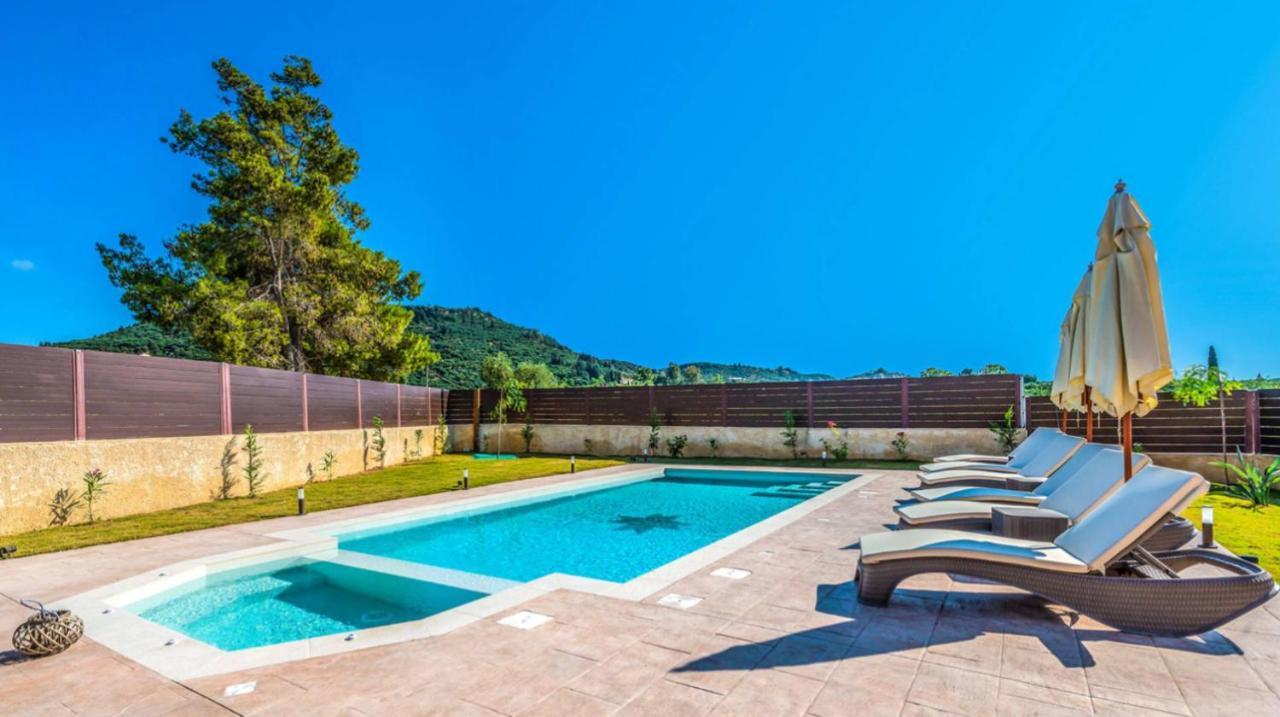 Zante Poolside Paradise - La Vite Stone Villa Kalipádhon エクステリア 写真