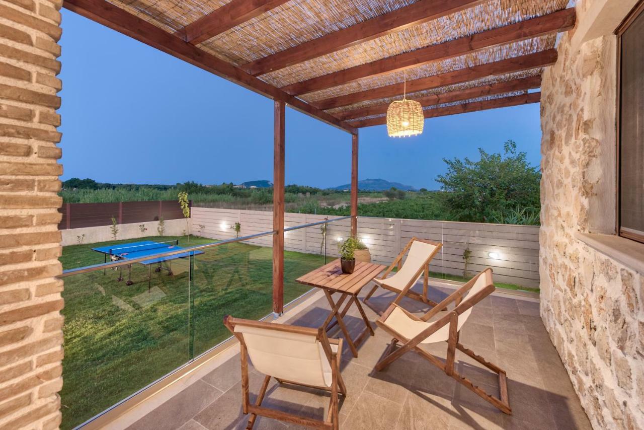 Zante Poolside Paradise - La Vite Stone Villa Kalipádhon エクステリア 写真